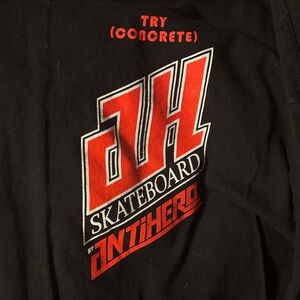 Antihero Black Skateboard Jeff Grosso Chris Strople long sleeve T-Shirt new XL